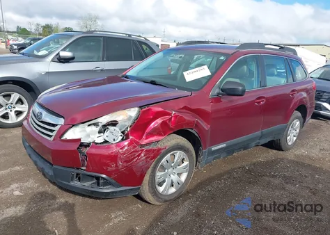 2011 Subaru Outback 2.5I из США, поврежденный, VIN 4S4BRCAC4B3420270